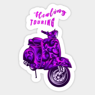 Healing and touring Sticker